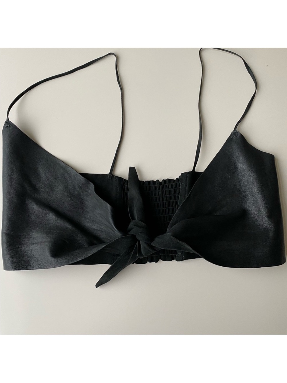 Rat & Boa Leather Knox Bra - Picture 2 of 6